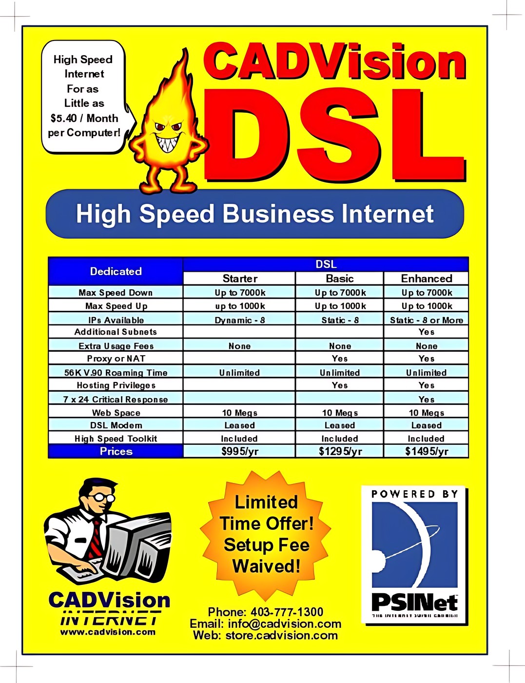 Calgary DSL Campaign