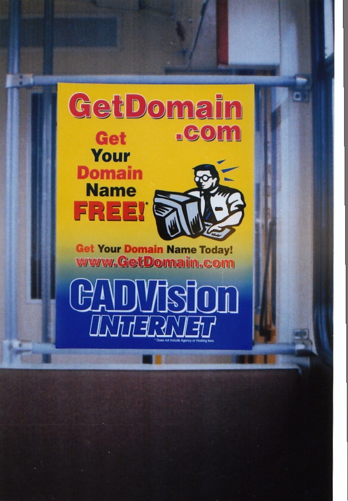 GetDomain poster — Free Domain Name